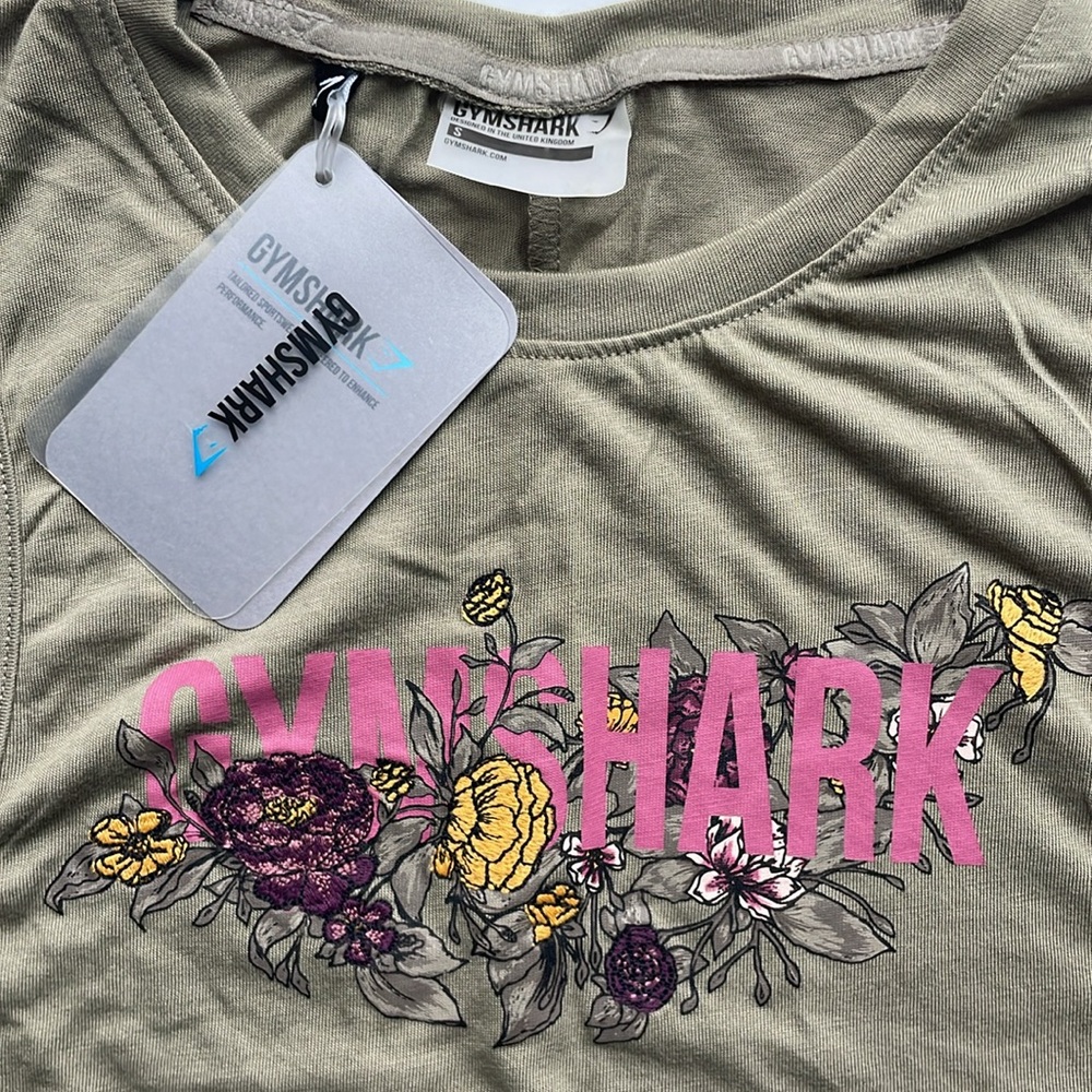 Women’s Gymshark Military Green Tank Top - Picture 2 of 5
